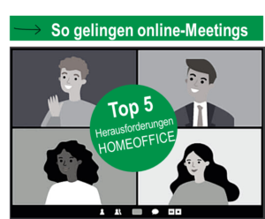 So gelingen online-Meetings