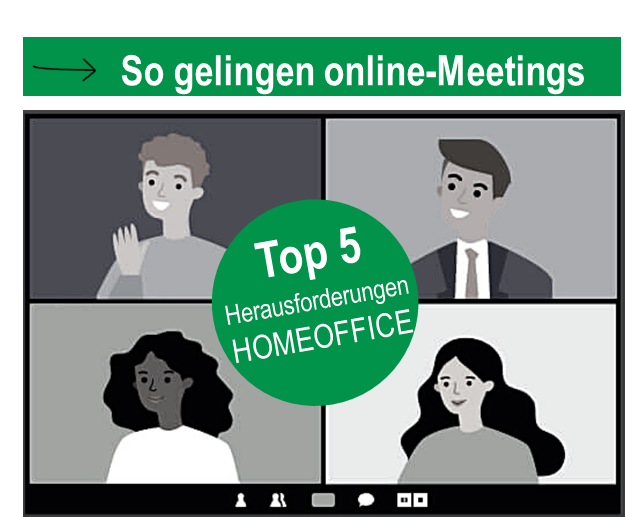 So gelingen online-Meetings