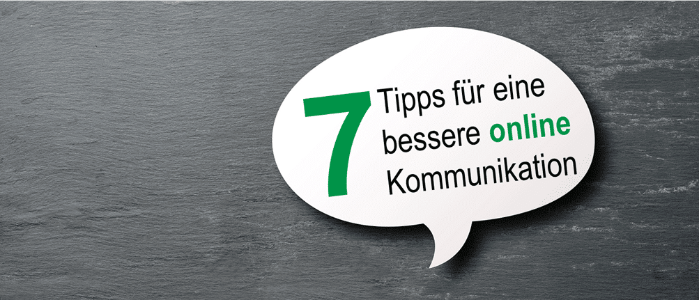 Sprechblase 7 Tipps