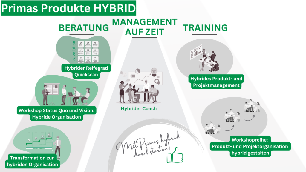 Hybride Produkte für Projektmanagement